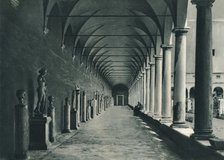 Cloisters in the museum of the Baths of Diocletian, Rome, Italy, 1927. Artist: Eugen Poppel.