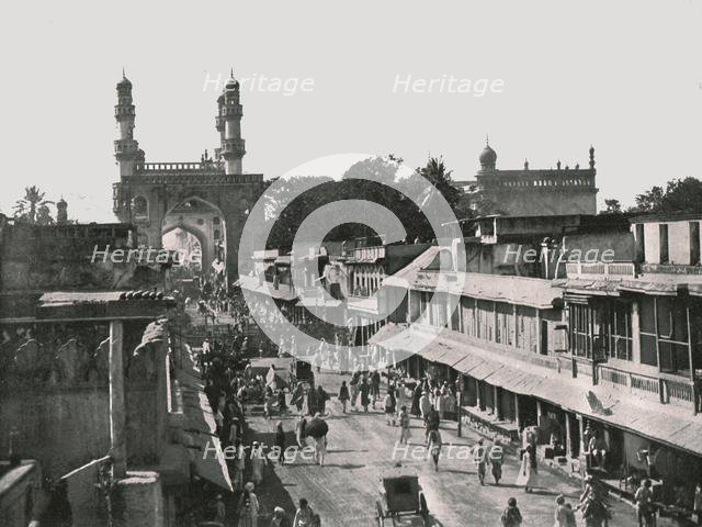 The Char Minar, Hyderabad, India, 1895.  Creator: Unknown.