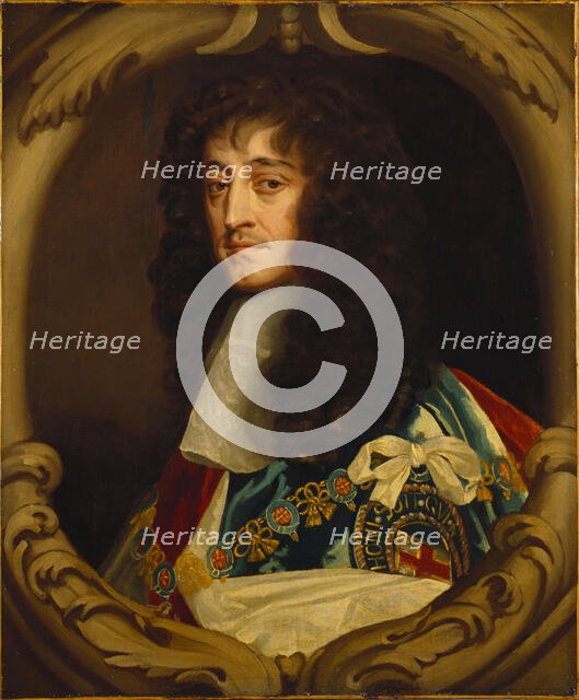 Portrait of Prince Rupert of the Rhine (1619-1682). Creator: Lely, Sir Peter (1618-1680).