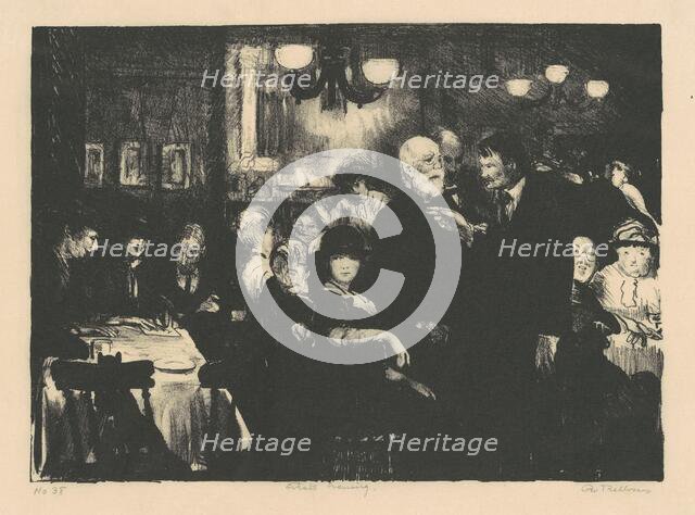 Artists' Evening, 1916. Creator: George Wesley Bellows.