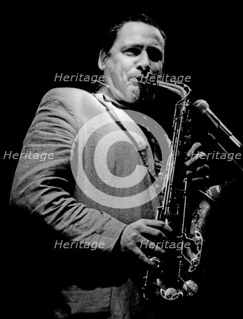 Gilad Atzmon, Watermill Jazz Club, Dorking, Surrey, Feb 1999. Artist: Brian O'Connor.