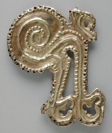 Gold Ornament with Embossed Decoration, 700 B.C.-A.D. 200. Creator: Unknown.