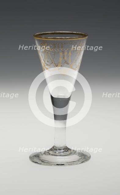 Wine Glass, England, c. 1765. Creator: Unknown.