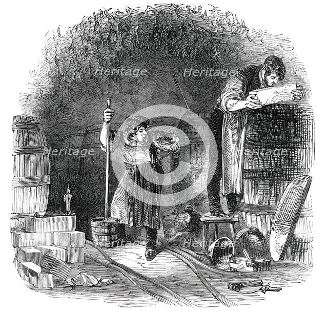 Bobbing the Beer, 1850. Creator: Unknown.