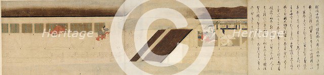 Illustrated Tale of the Heiji Civil War (The Imperial Visit to Rokuhara) 7 scroll, 13th century. Artist: Anonymous  