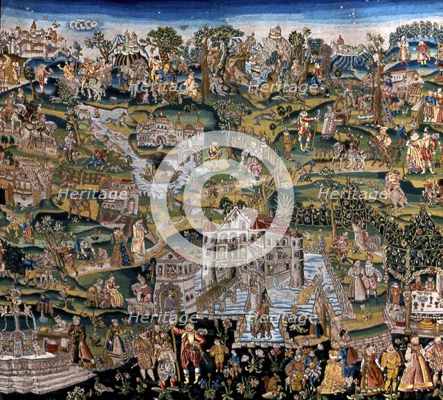 A Day in the LIfe of a French Nobleman, France, 17th century. Creator: Unknown.