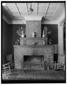 Fireplace, Crawford House, White Mountains, N.H., between 1900 and 1910. Creator: Unknown.