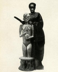 'African sculptor (Cameroons)', 1947. Creator: Unknown.