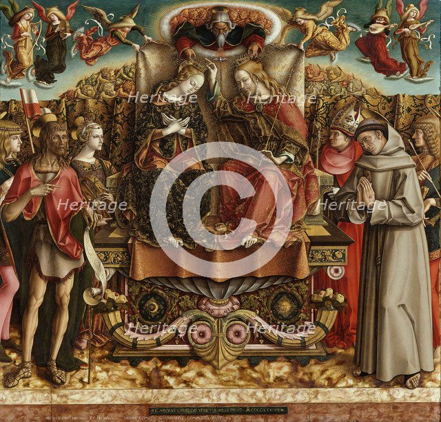 The Coronation of the Virgin, 1493.