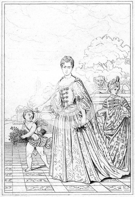 Marie Adelaide of Savoy, Duchess of Bourgogne, c17th century. Artist: Unknown