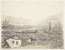 General View of Balaklava, 1855. Creator: Roger Fenton.