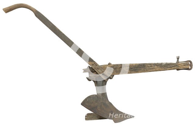 Walking plow owned by Joshua Lyles, after 1915. Creator: Brinly-Hardy Company.