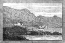 Scenes on the Cascapediac River, Lower Canada: wooden houses erected for Princess Louise..., 1881. Creator: W. G. Kemp.