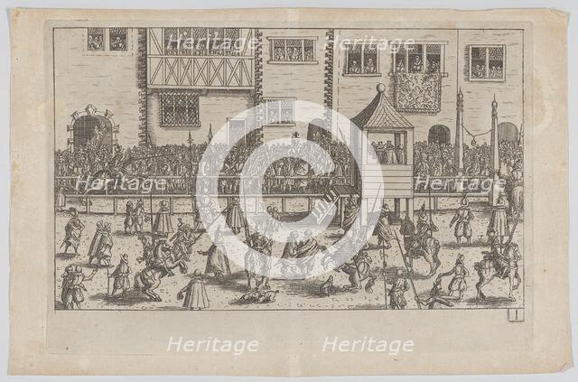 Plate I: Election and Coronation of Emperor Maximilian II, 1612., 1612. Creator: Anon.