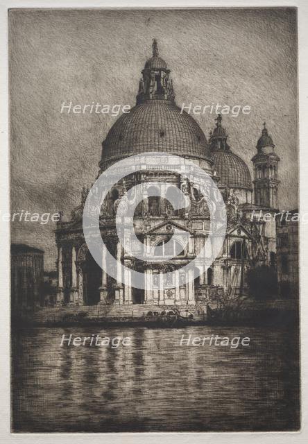 Santa Maria Della Salute #2, 1910. Creator: Mortimer Menpes (British, 1860-1938).