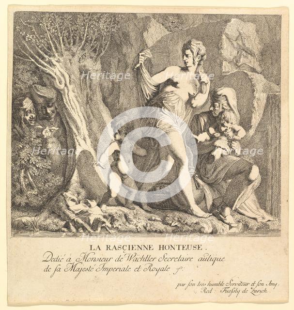 La Rascienne Honteuse. Creator: Rudolf Fussli.