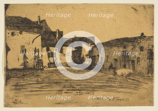 Liverdun, 1858. Creator: James Abbott McNeill Whistler.