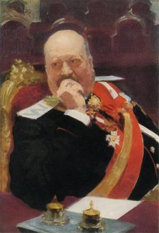 'Portrait of A. P. Ignatiev', 1902, (1965). Creator: Il'ya Repin.