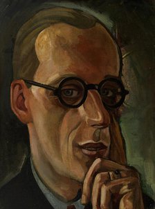 Portrait of the composer Sergei Prokofiev (1891-1953), 1930s. Artist: Sudeykin, Sergei Yurievich (1882-1946)
