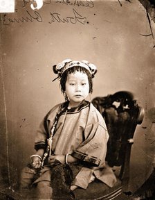 Canton (Guangzhou), Kwangtung province, China: a girl, 1869. Creator: John Thomson.