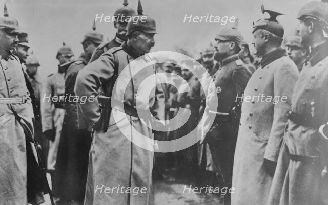 Kaiser in field, between 1914 and c1915. Creator: Bain News Service.