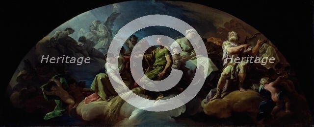 Old Testament Figures in Paradise, 1751/60. Creator: Francisco Bayeu.