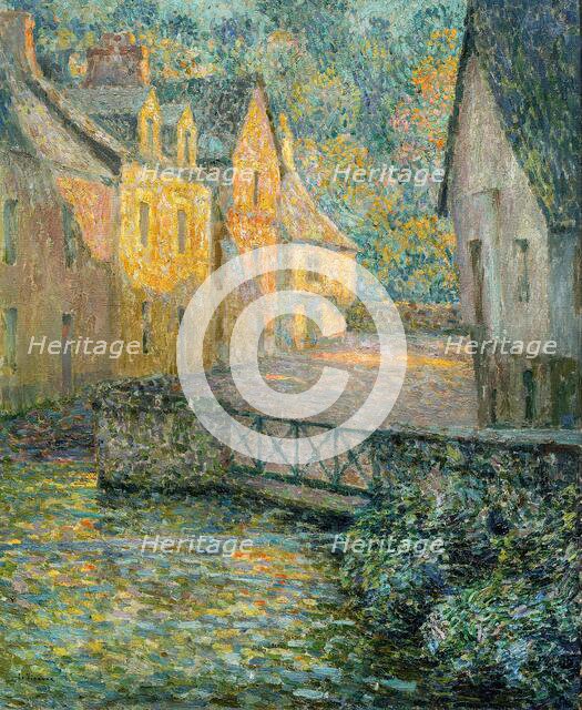 Golden morning, 1920. Creator: Le Sidaner, Henri (1862-1939).