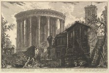 View of the Temple of the Temple of the Sibyl at Tivoli, from Vedute di Roma (Roman Vi..., ca. 1761. Creator: Giovanni Battista Piranesi.