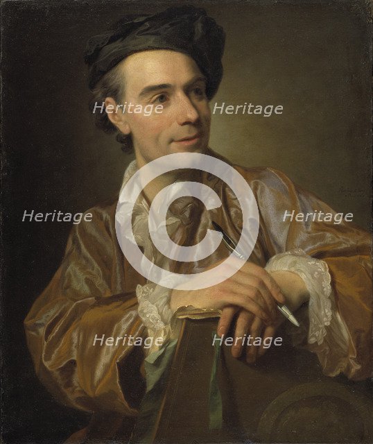 Portrait of the painter Claude-Joseph Vernet (1714-1789), 1767.