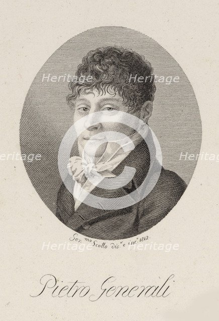 Portrait of the composer Pietro Generali (1773-1832), 1812.