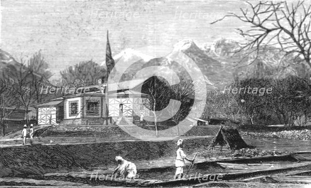 ''The Fighting Near Gilgit on the Northwestern Frontier of India - The British Agency', 1891. Creator: Unknown.