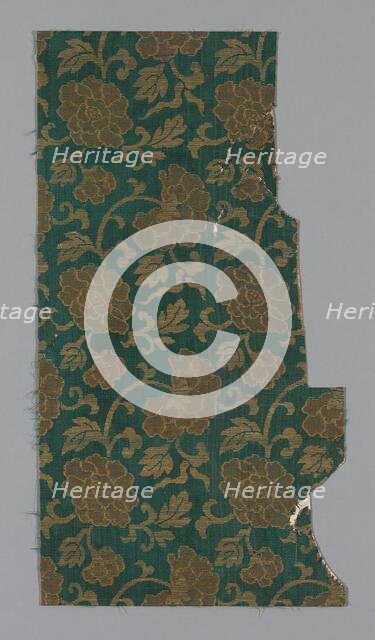 Fragment, Japan, 18th century, late Edo period (1789-1868)/ Meiji period (1868-1912). Creator: Unknown.