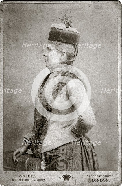 'Portrait of a woman', c1875-1915Artist: Walery