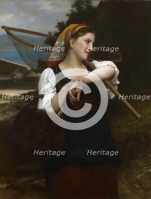 Daughter of Fisherman, 1872. Creator: Bouguereau, William-Adolphe (1825-1905).