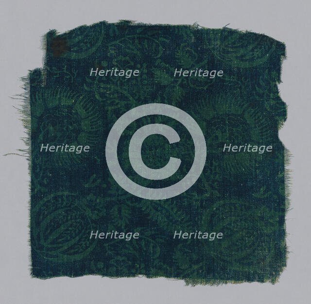 Fragment (Chair Seat Cover), Austria, c. 1820. Creator: Unknown.