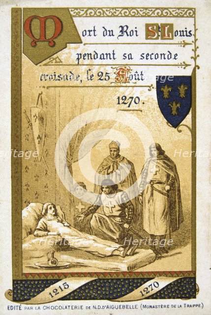 Scene from the life of Bertrand du Guesclin, (19th century). Artist: Unknown