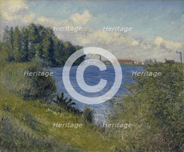 The Seine At Argenteuil, c1892. Creator: Gustave Caillebotte.