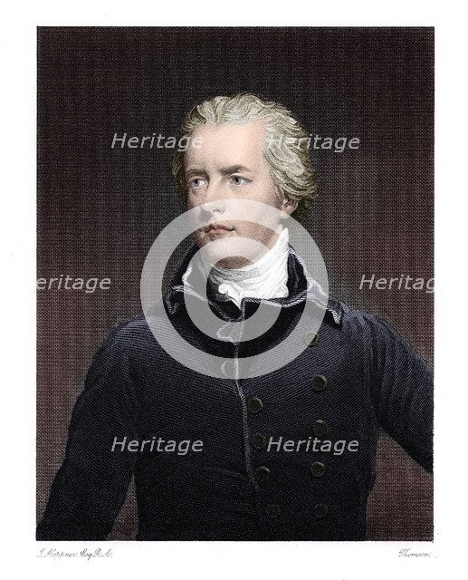 William Pitt the Younger, British statesman. Artist: Unknown.