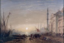 Constantinople, 1863. Creator: Felix Francois Georges Philibert Ziem.