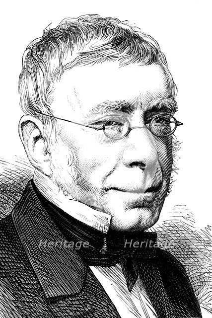 George Biddell Airy (1801-1892), English astronomer and geophysicist, 1892. Artist: Unknown