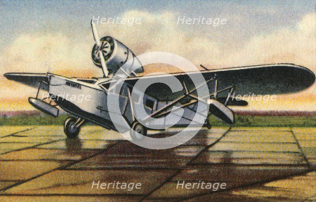 Heinkel He 57 Heron plane, 1932. Creator: Unknown.