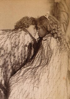 New Zealand: two Maori women, c1880s. Creator: Unknown.