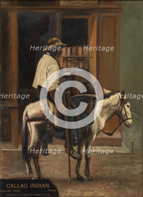 Waterman of Callao, ca. 1890-1892. Creator: Unknown.