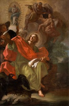 Saint John The Divine, 1710.  Creator: Domenico Antonio Vaccaro.