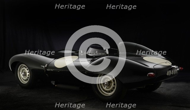 1956 Jaguar D type Artist: Unknown.