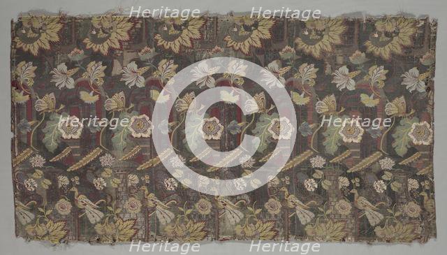 Length of Brocade, late 1600s. Creator: Unknown.