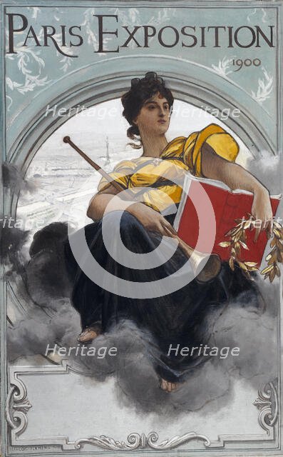 Paris Exposition 1900, 1900. Creator: Francois Flameng.