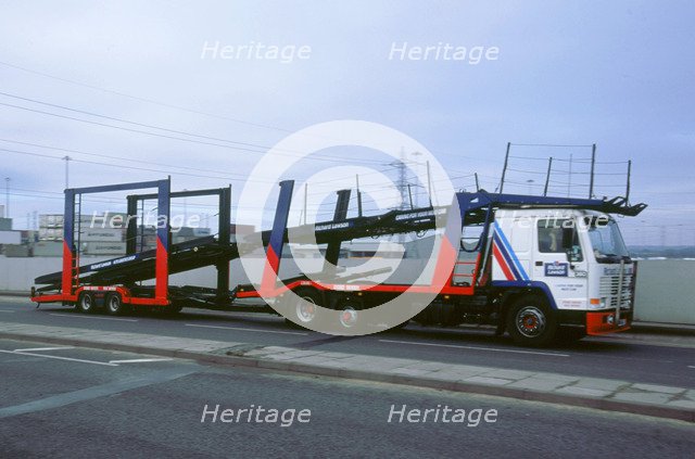 Volvo car transporter 1999. Artist: Unknown.