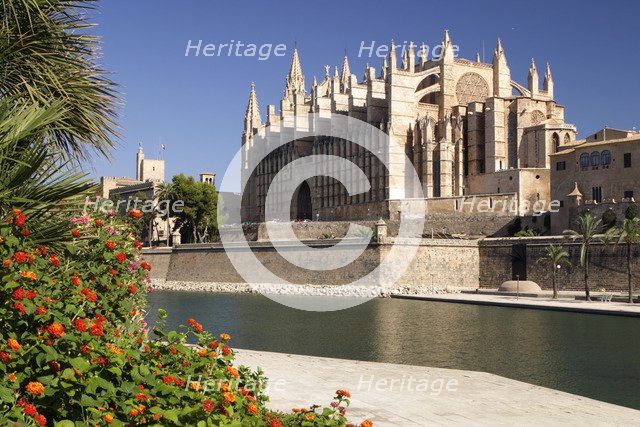 Palma Cathedral, Mallorca, Spain.