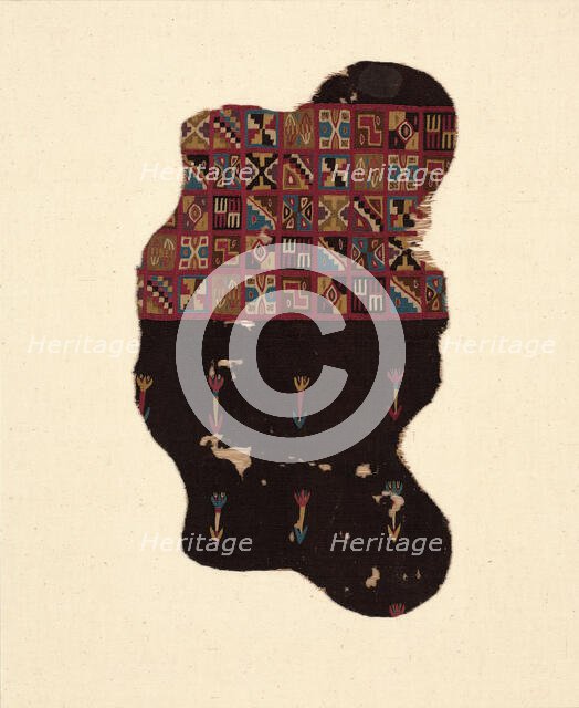 Fragment (Tunic), Peru, A.D. 1532/1700. Creator: Unknown.